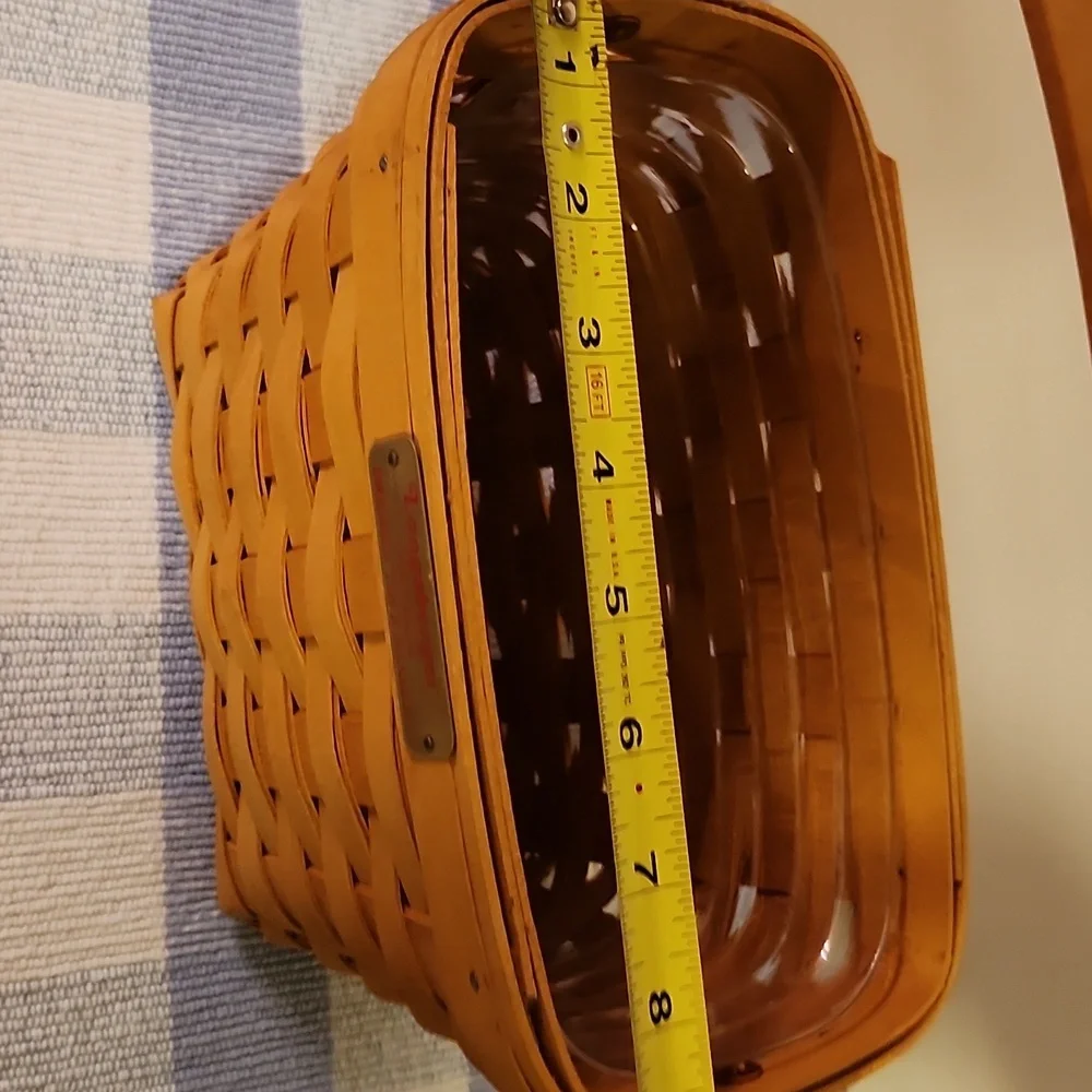Longaberger 1999 Dresden Tour Basket with protector